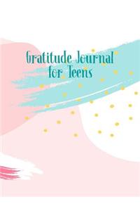 Gratitude Journal For Teens