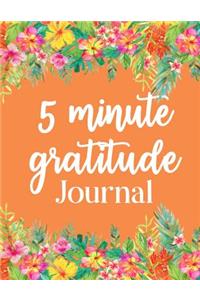 5 Minute Gratitude Journal