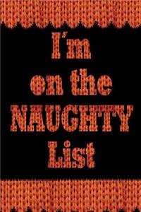 I´m on the NAUGHTY List