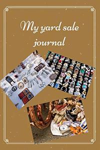 My yard sale journal