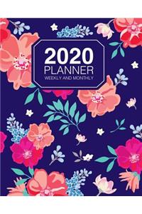 2020 Planner Weekly And Monthly