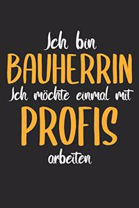 Ich Bin Bauherrin Ich Möchte Einmal Mit Profis Arbeiten