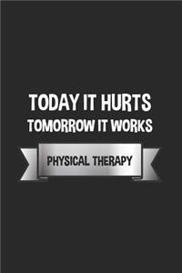 Today It Hurts Tomorrow It Works - Physical Therapy