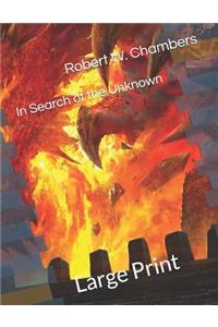 In Search of the Unknown