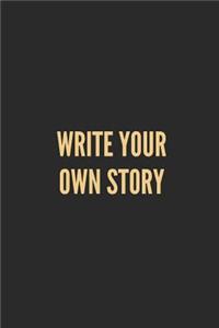 Write Your Own Story