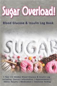 Sugar Overload! Blood Glucose & Insulin Log Book