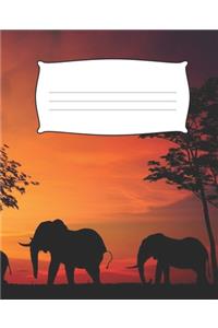 ELEPHANT Composition Notebook