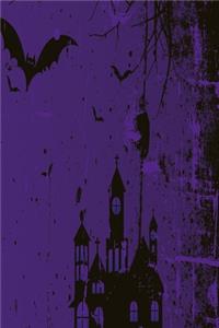 Cemetary notebook violet
