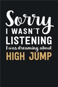 I was Dreaming about High Jump