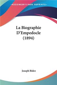 Biographie D'Empedocle (1894)