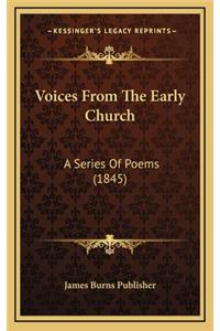 Voices from the Early Church