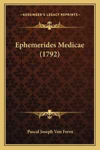 Ephemerides Medicae (1792)