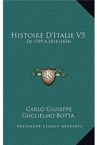 Histoire D'Italie V5