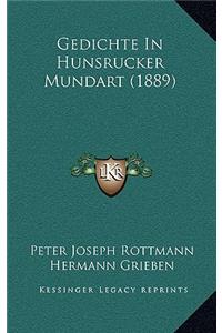 Gedichte In Hunsrucker Mundart (1889)