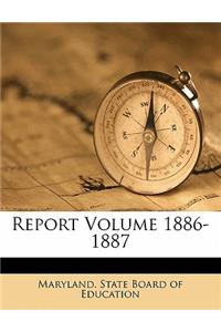 Report Volume 1886-1887