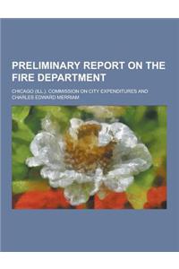 Preliminary Report on the Fire Department
