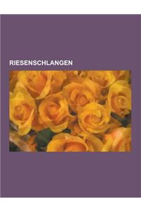 Riesenschlangen: Pythons, Tigerpython, Sudlicher Felsenpython, Nordlicher Felsenpython, Australischer Amethystpython, Angolapython, Abg