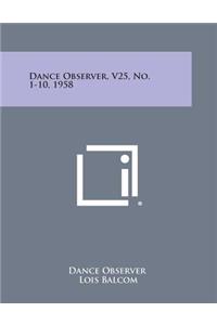 Dance Observer, V25, No. 1-10, 1958