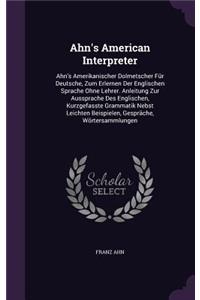 Ahn's American Interpreter