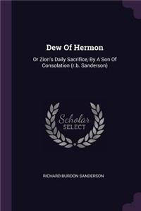 Dew Of Hermon