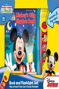 Mickey's Silly Shadow Book Pop-Up Book and Flashlight Set