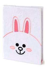 Line Friends Plush Notebook (Cony)