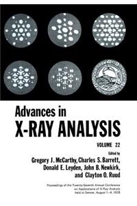 Advances in X-Ray Analysis