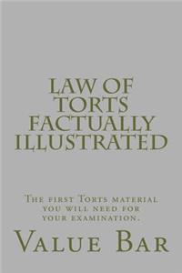 Law of Torts Factually Illustrated: The Last Torts Material You Will Need for Your Examination.