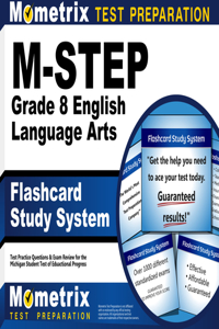M-Step Grade 8 English Language Arts Flashcard Study System
