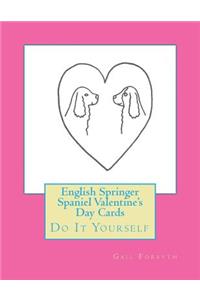 English Springer Spaniel Valentine's Day Cards