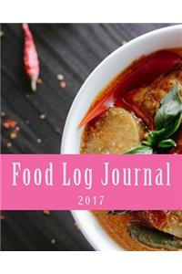 Food Log Journal 2017