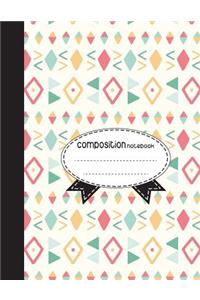 Composition Notebook, 8.5 x 11, 110 pages