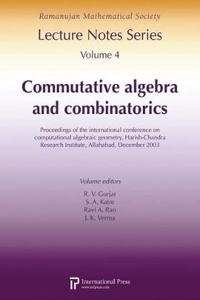Commutative Algebra and Combinatorics