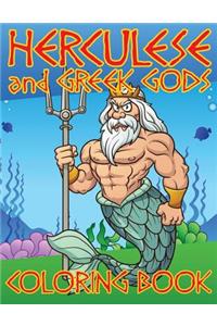 Hercules and Greek Gods Coloring Books