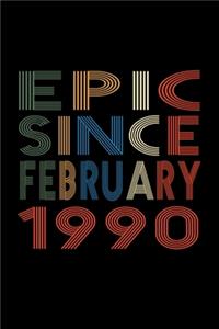 Epic Since February 1990
