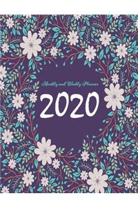 2020 Weekly & Monthly Planner