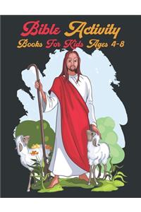 Bible Activity Books For Kids Ages 4-8