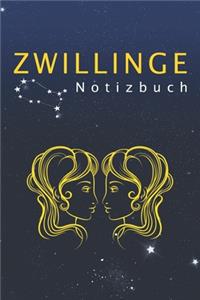 Zwillinge Notizbuch