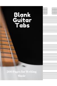 Blank Guitar Tabs