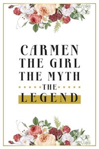 Carmen The Girl The Myth The Legend
