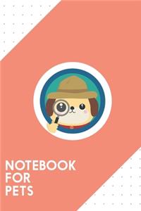 Notebook for Pets