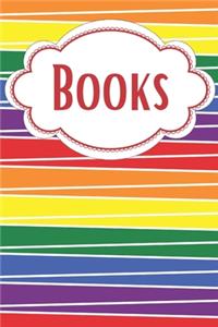 Rainbow Pride Book Review Journal