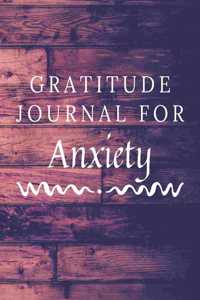 Gratitude Journal For Anxiety