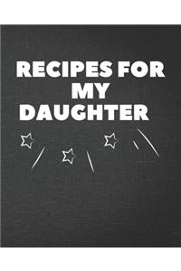 Recipes for my Daughter