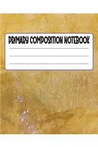 Primary Composition Notebook
