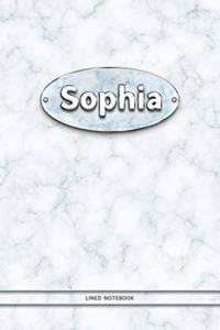 Sophia - Lined Notebook