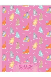 Cats Knitting Journal