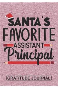 Santa's Favorite Assistant Principal - Gratitude Journal