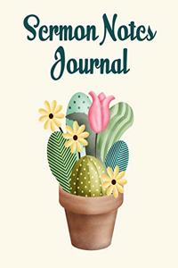 Sermon Notes Journal