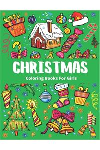 Christmas Coloring Book for Girls